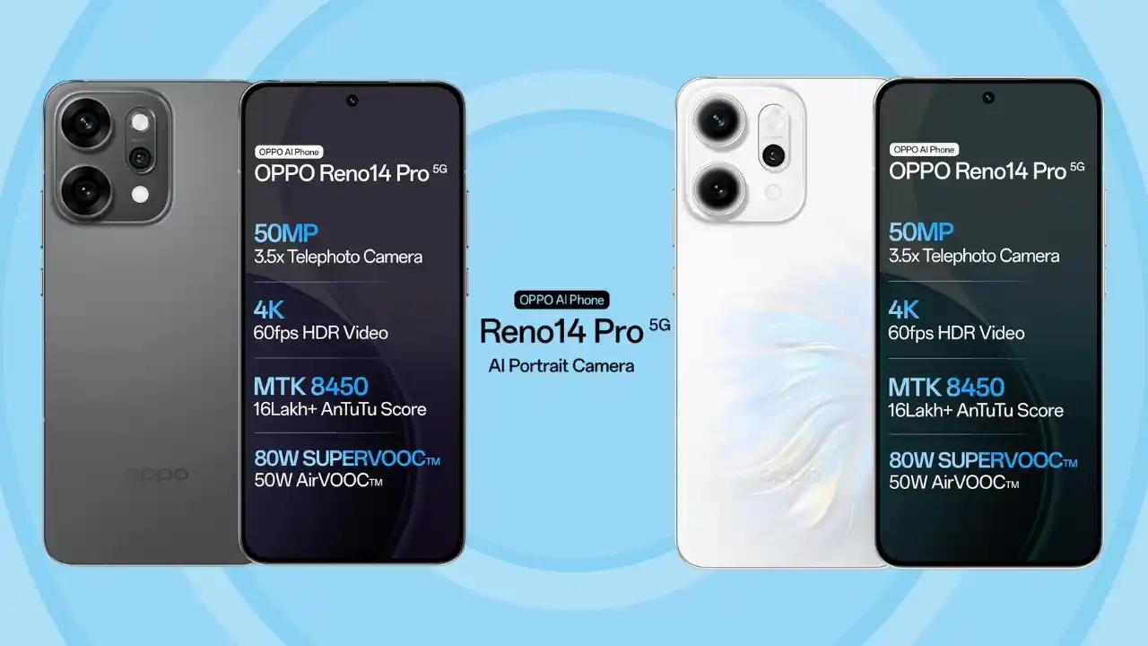 Oppo Reno 14 Pro 5G in Midnight Black