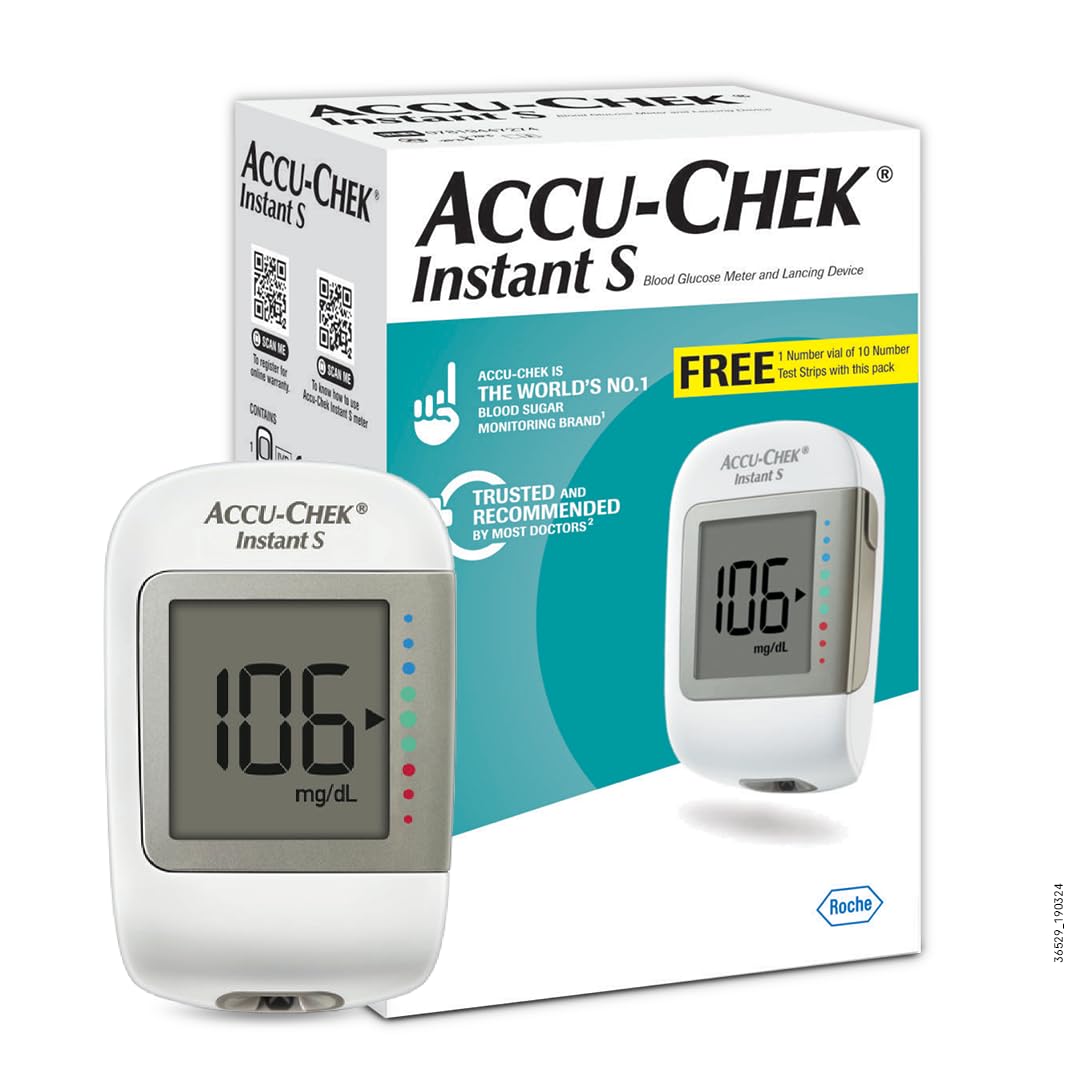 Accu-Chek Instant S Glucometer Kit
